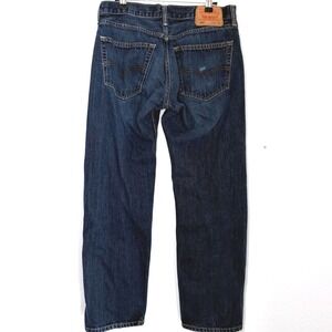 Levi's 505 Mens Jeans Dark Wash Straight Fit Size 32x28